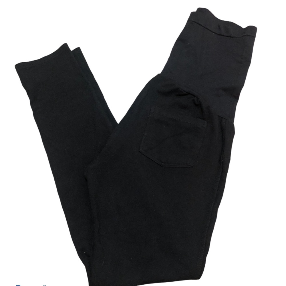 Vintage Violet Maternity Black Leggings Size Small